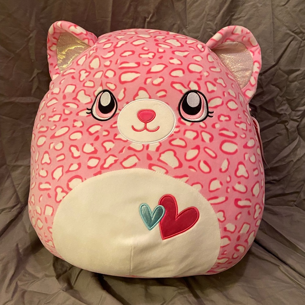 16” Antonella Cheetah Valentine’s Day Exclusive Squishmallow